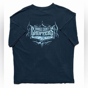 Vintage Orange County Choppers Shirt Mens 2XL Black U.S. T's Biker 2000s